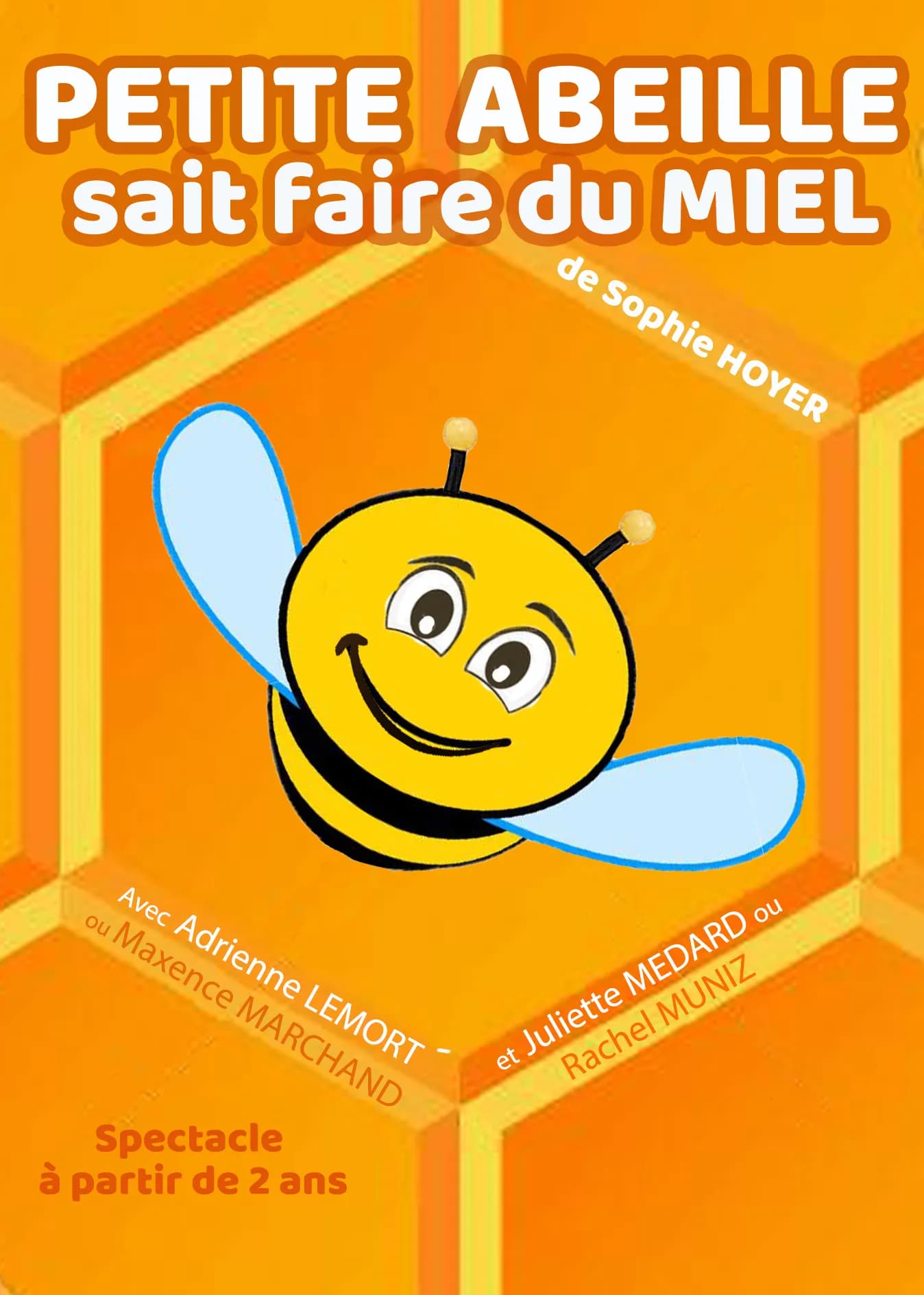 Affiche du spectacle ABEILLE