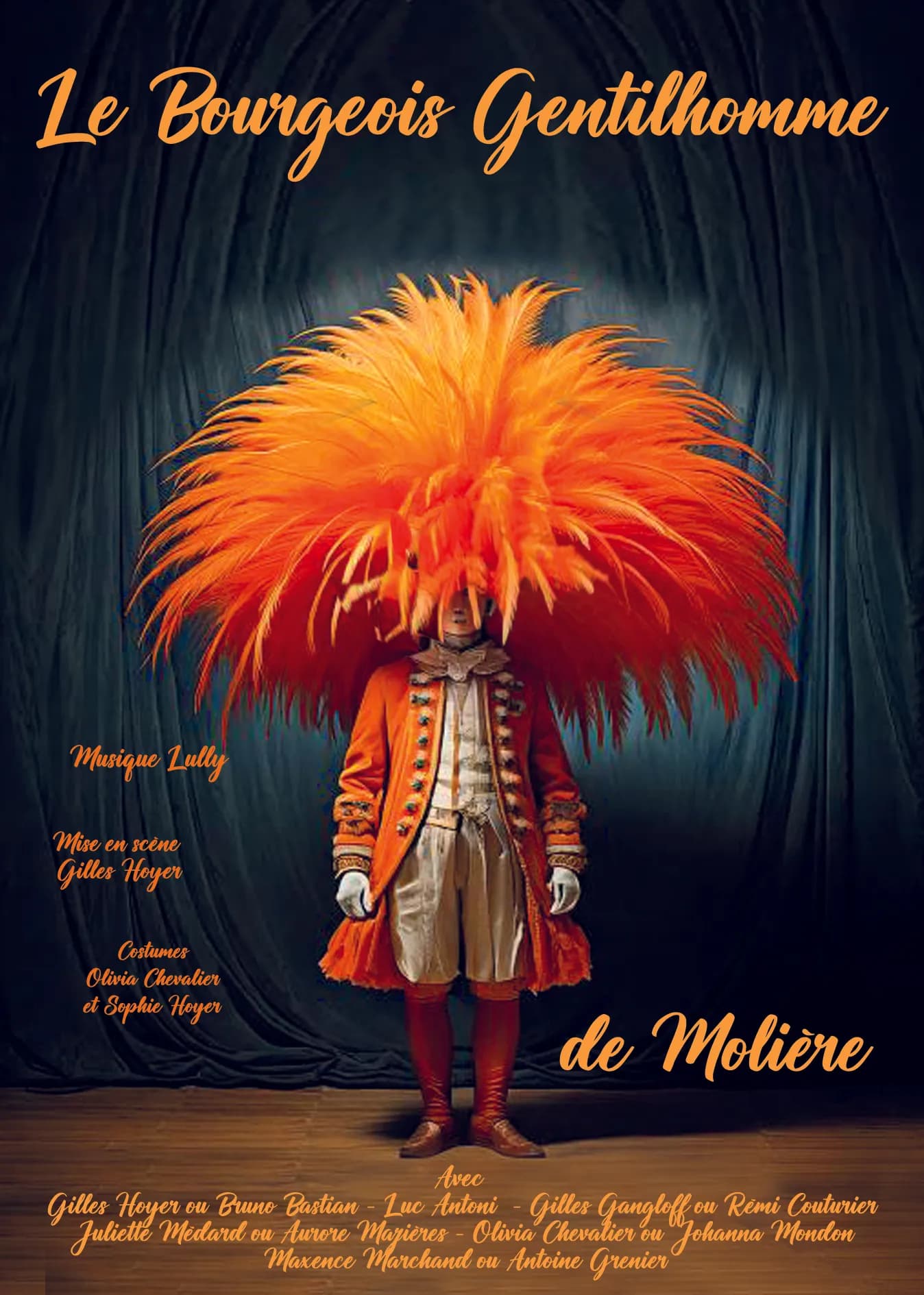 Affiche de Le bourgeois gentilhomme 