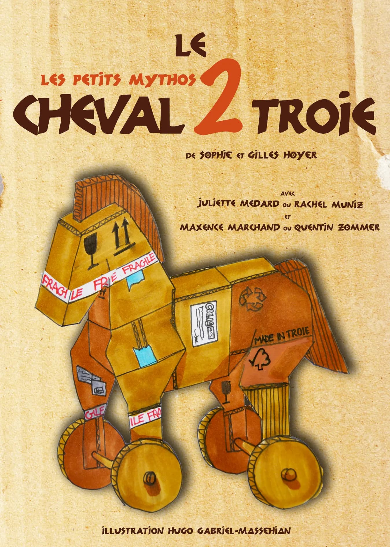 Affiche de Les petits mythos: Le cheval de Troie