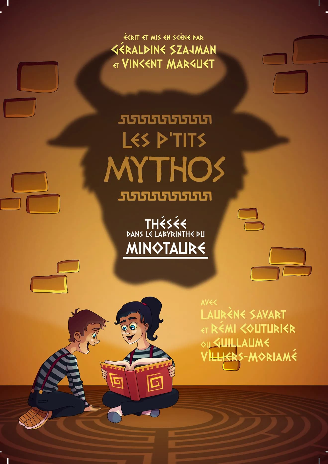 Affiche du spectacle MINOTAURE